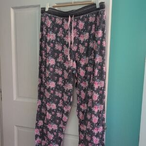 Rene Rofe Gray and Pink Sleepwear